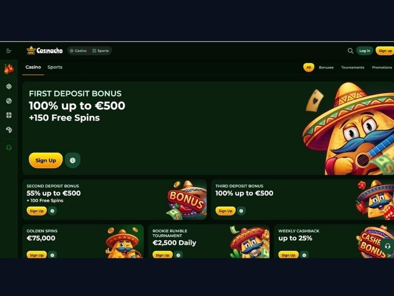 Registro en Casinacho Casino (Nacho Casino): abrir cuenta, elegir estrategia de bono y completar la KYC para jugadores españoles