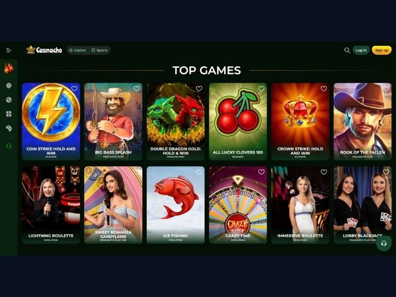 Cashback semanal y rakeback de Casinacho Casino Nacho Casino para jugadores españoles